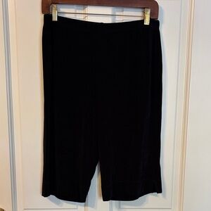Chico's Black Traveler’s Collection Shorts